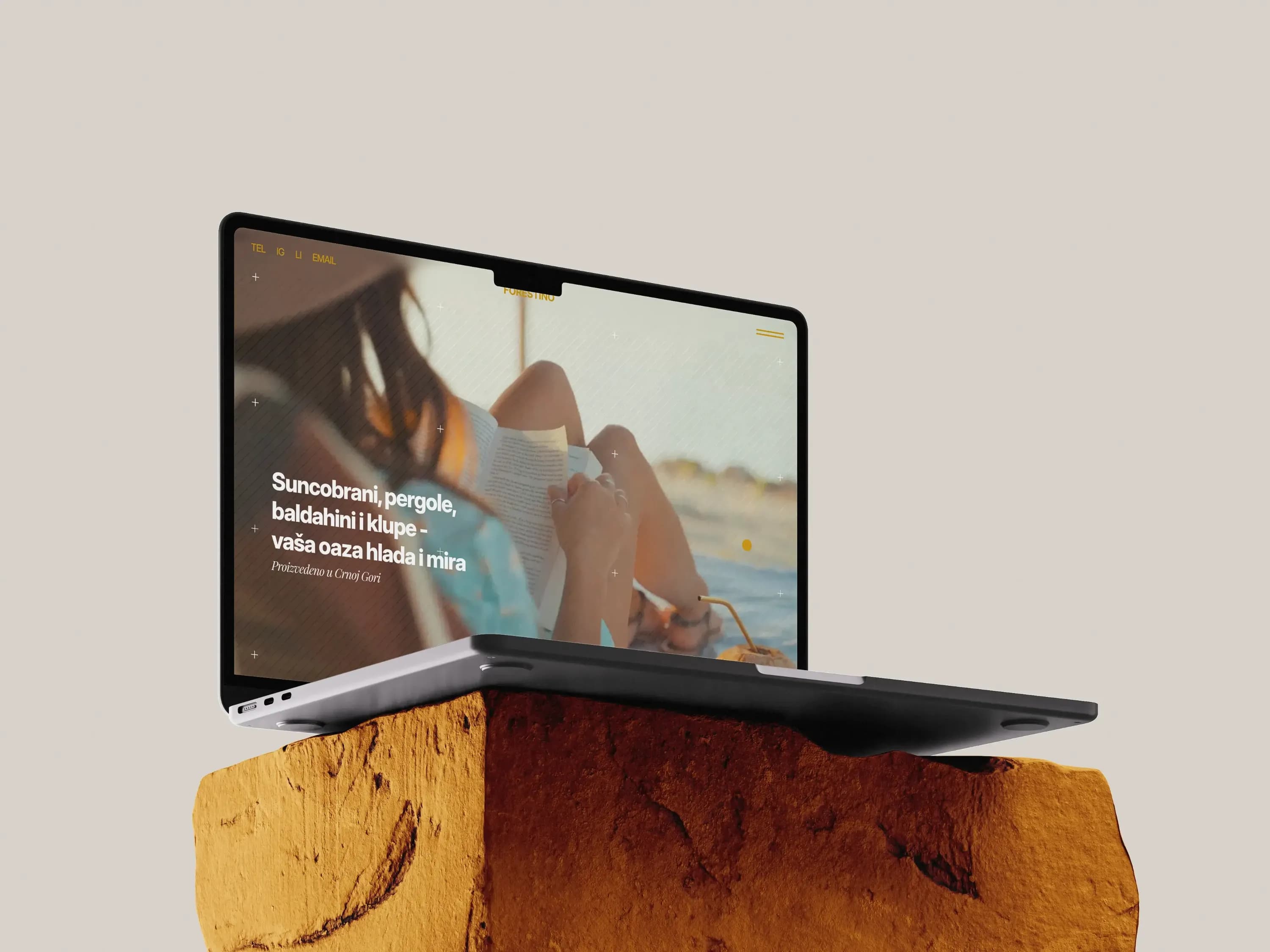 Forestino — web design / development (2025)